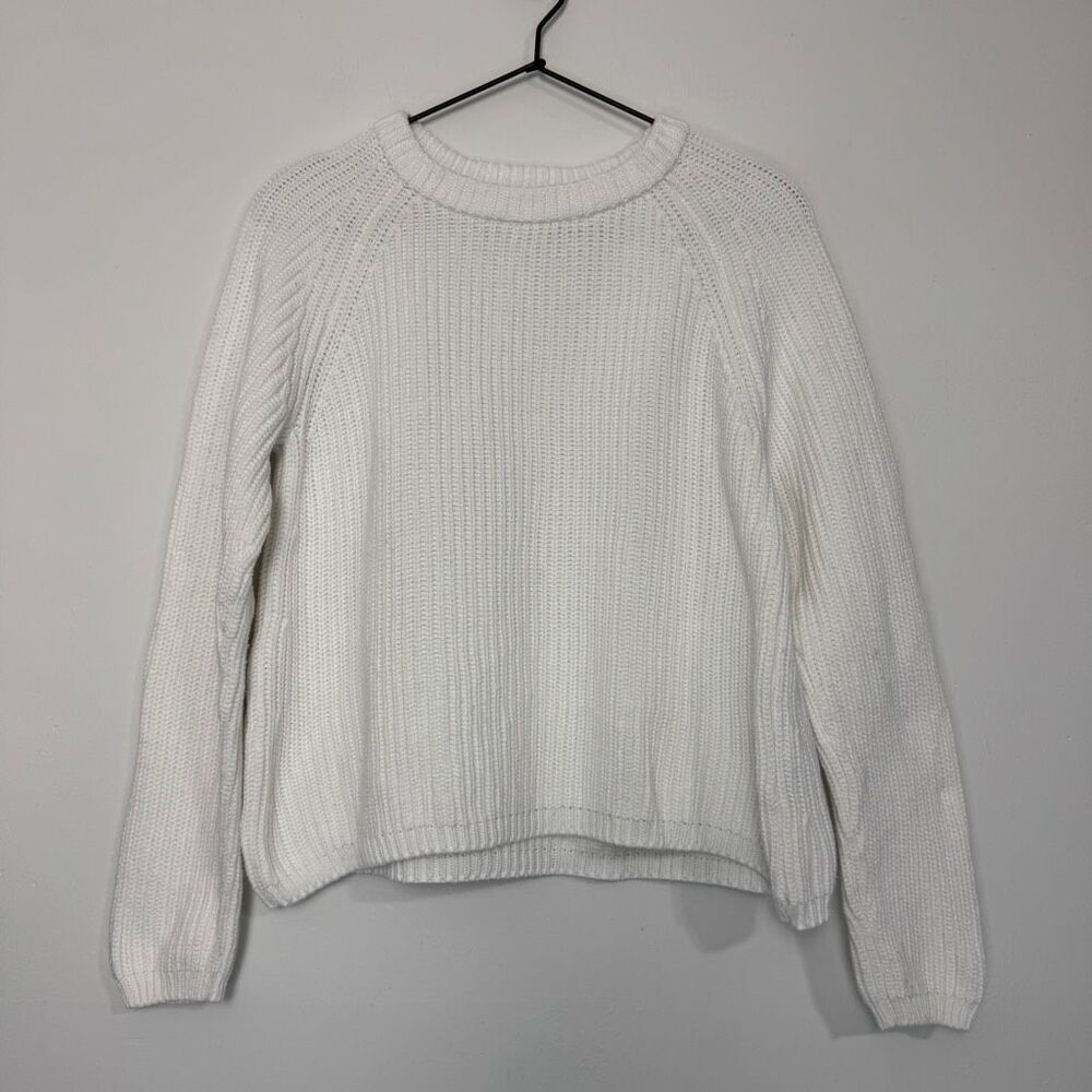 Quince 100% Organic Cotton Fisherman Crew Sweater S